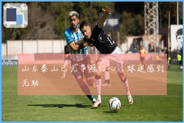 山东泰山已无争冠信心，球迷感到无助